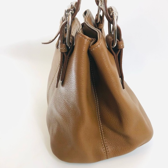 Tignanello Brown Leather Perfect 10 French Tote - Picture 4 of 13